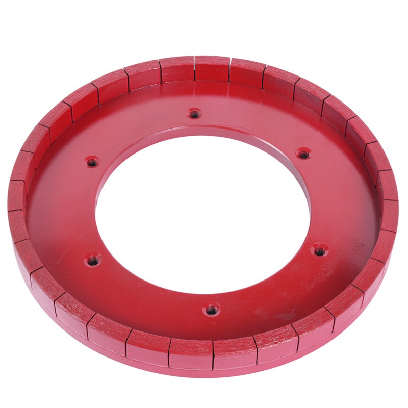 Radiused Felt Polishing Wheel